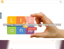 Tablet Screenshot of lilante.com